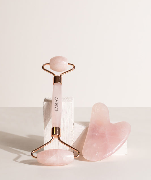 Quartz Gua Sha & Roller
